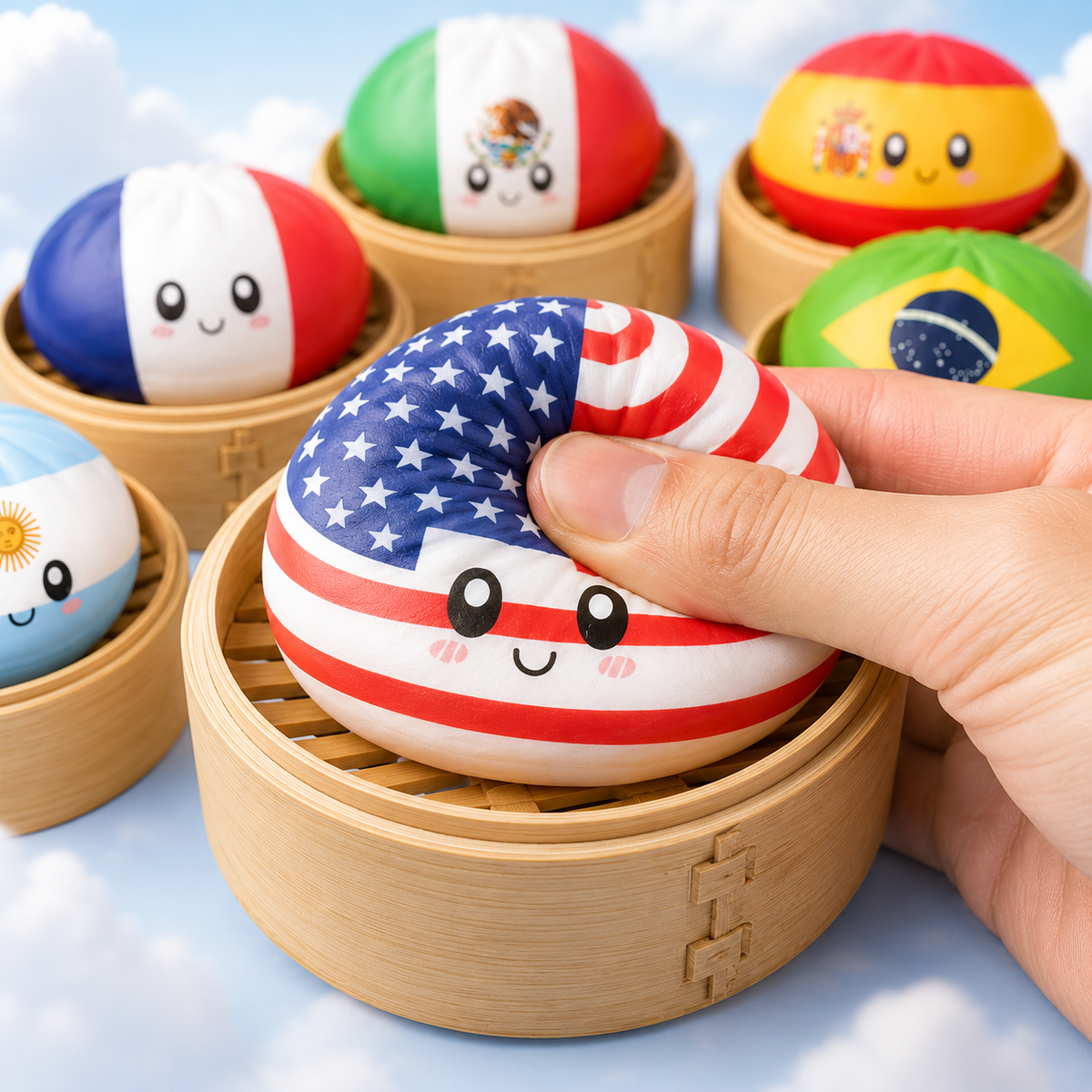 Dumpling Squishy Cup Mystery Box - image 3
