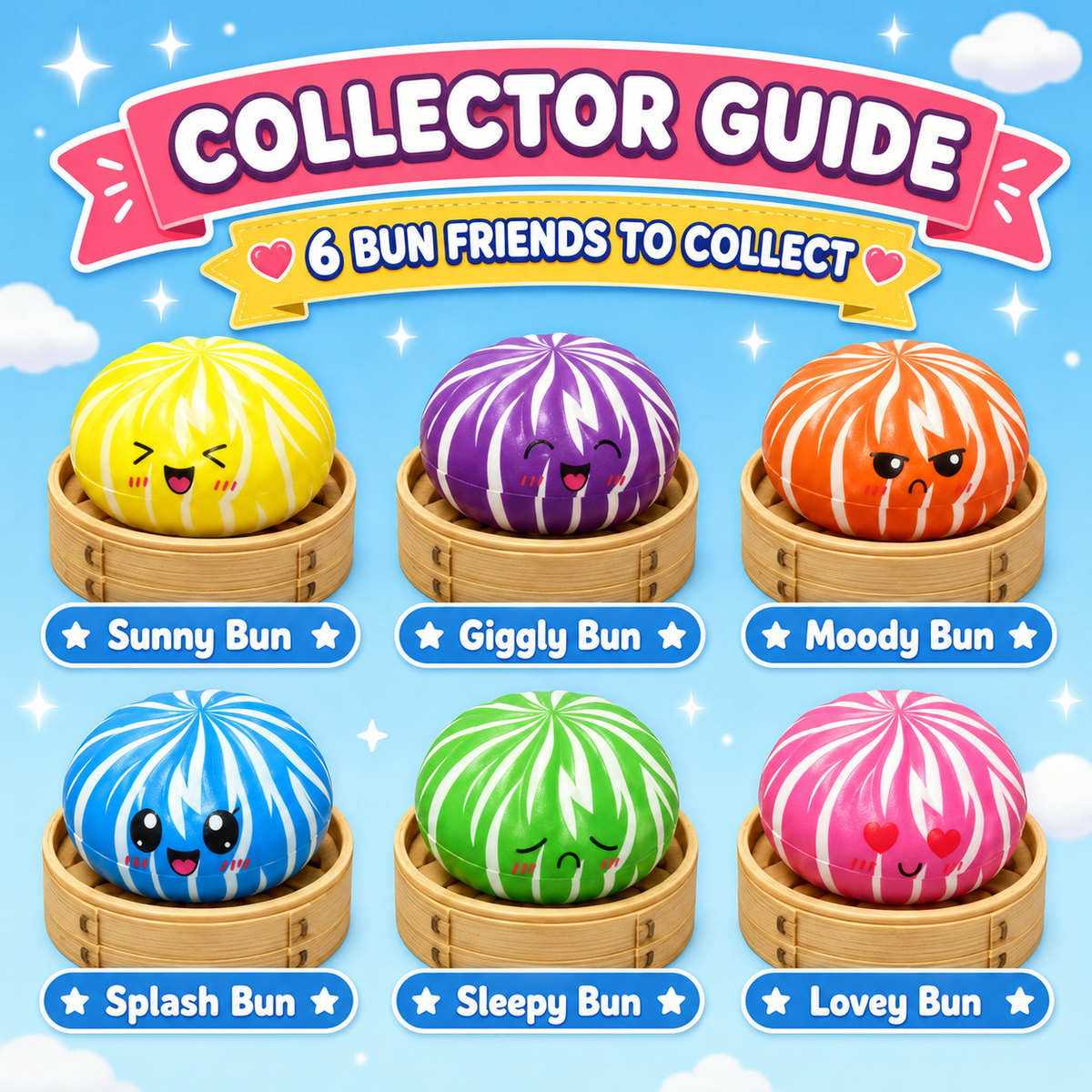 Rainbow Mood Dumpling Squishy Mystery Box - image 2