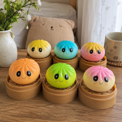 Pastel Dumpling Squishy Mystery Box - image 2