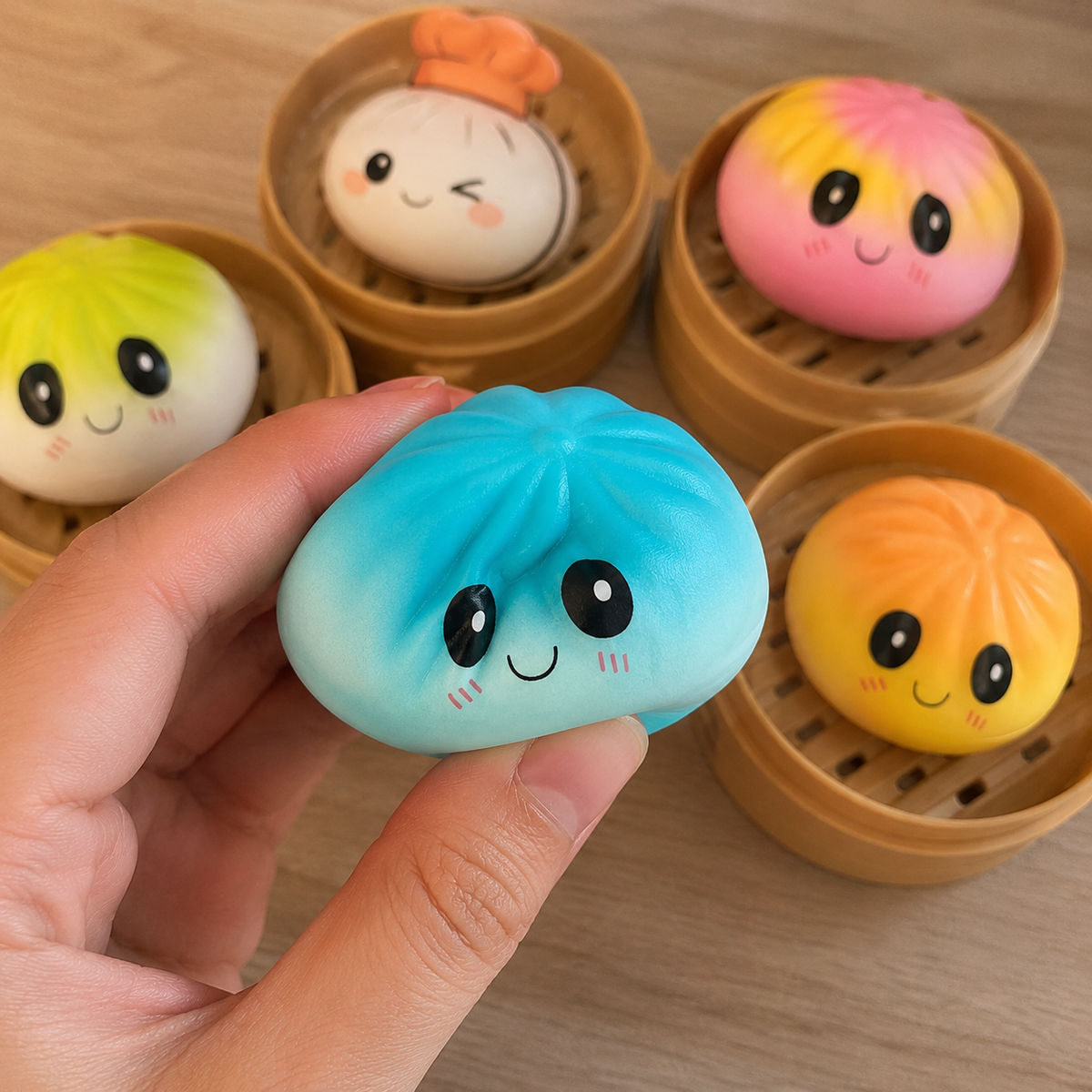 Pastel Dumpling Squishy Mystery Box - image 4