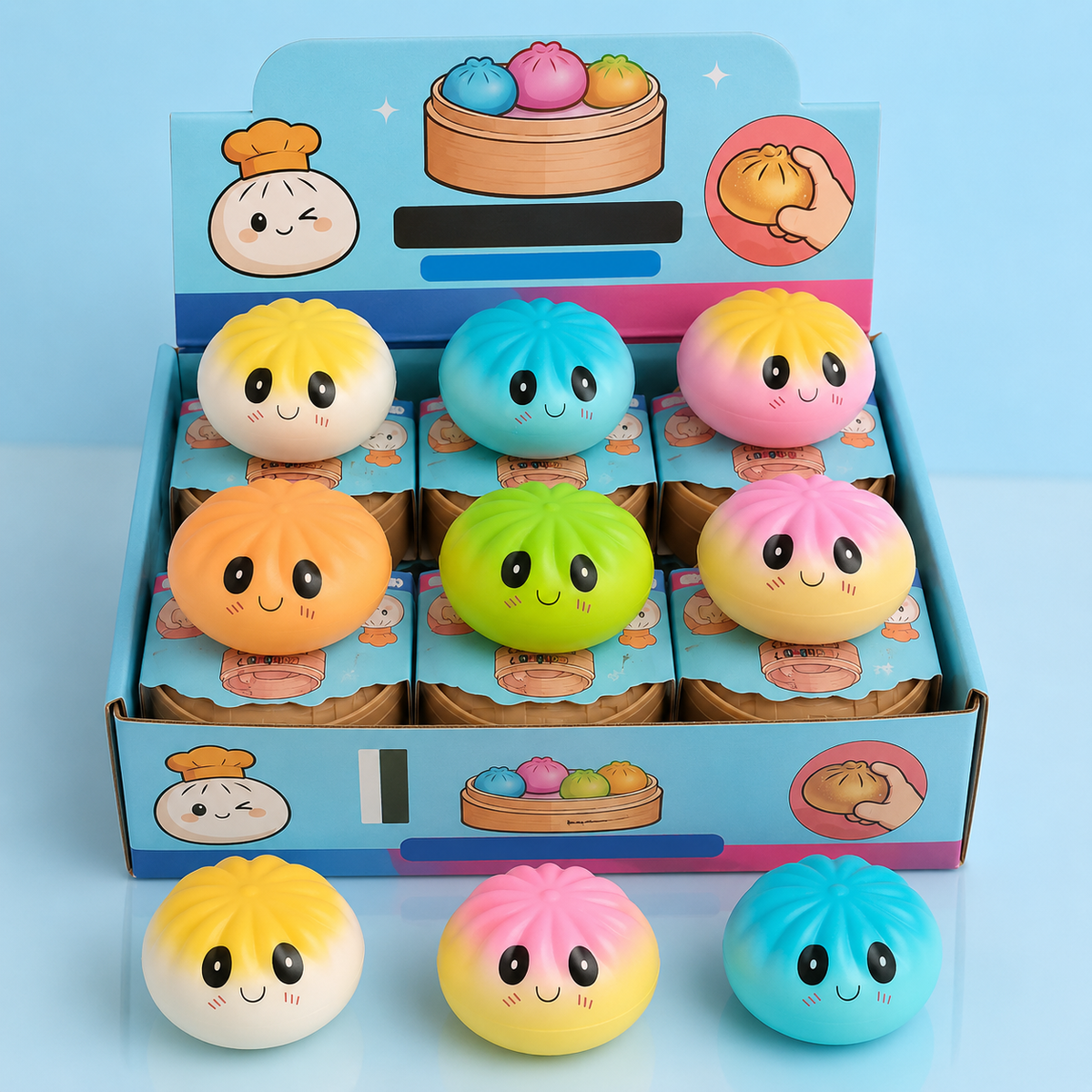 Pastel Dumpling Squishy Mystery Box - image 3