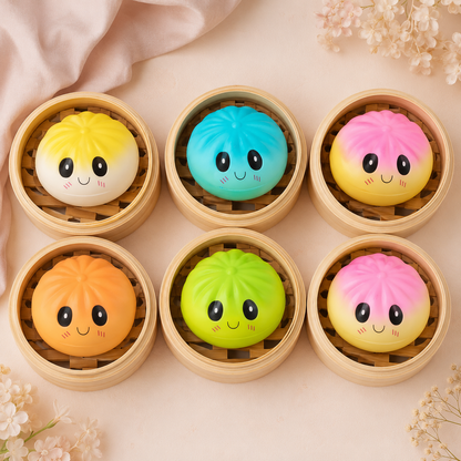 Pastel Dumpling Squishy Mystery Box - image 5