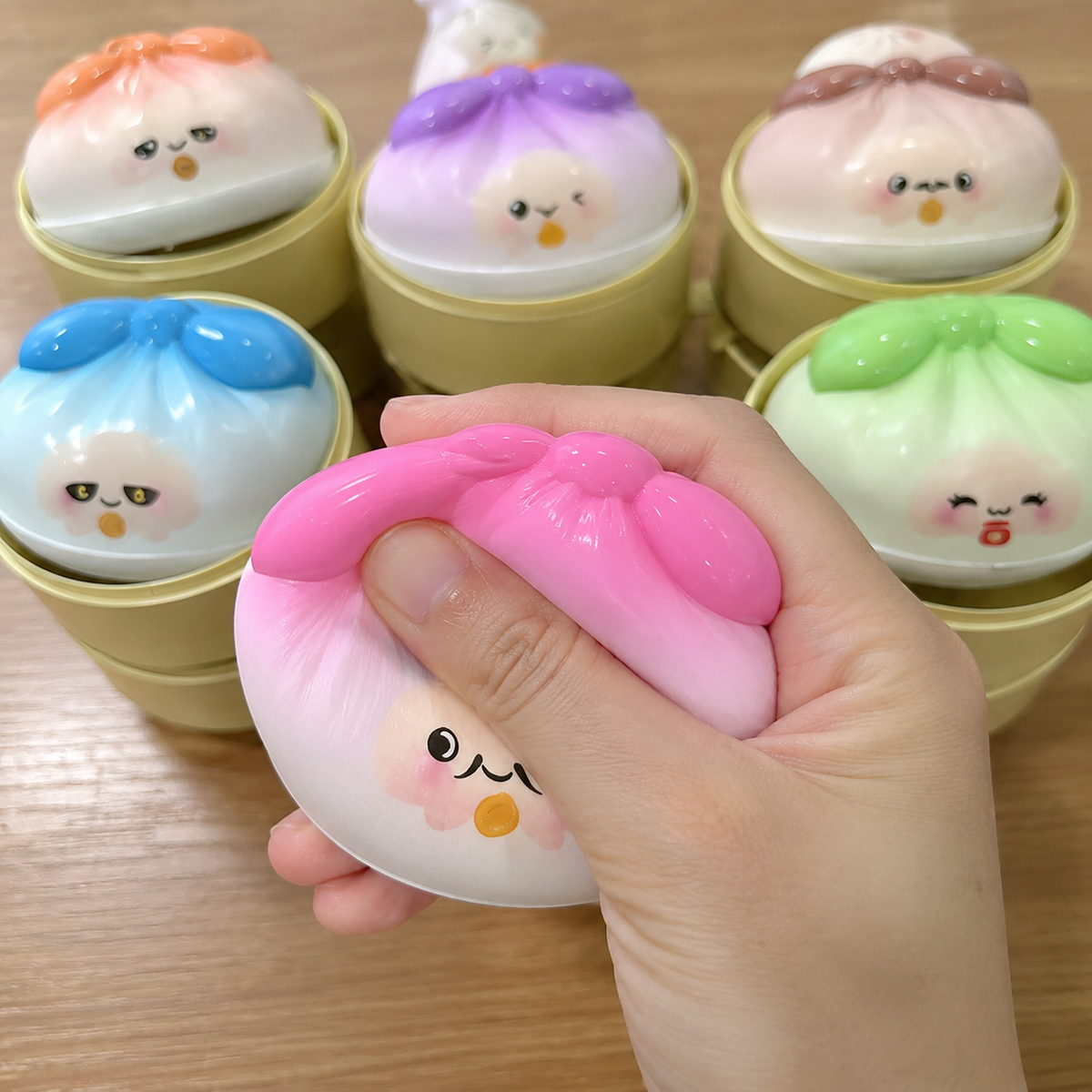 Bow Dumpling Squishy Mystery Box - image 4